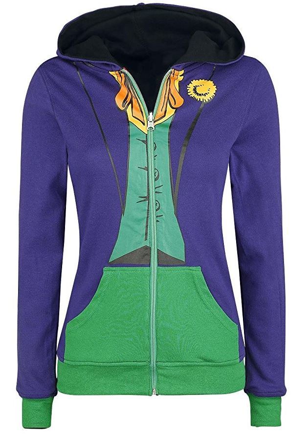 DC Comics: Harley Quinn/Joker Reversible Hoodie (XL) image