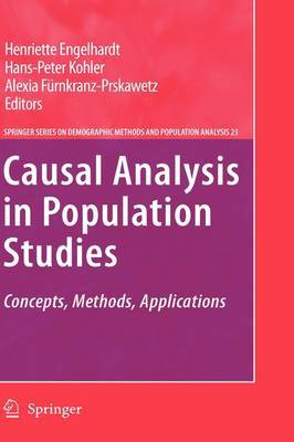 Causal Analysis in Population Studies on Hardback