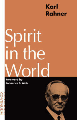 Spirit in the World by Karl Rahner image
