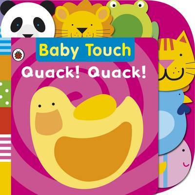 Baby Touch: Quack! Quack! Tab Book by Ladybird image