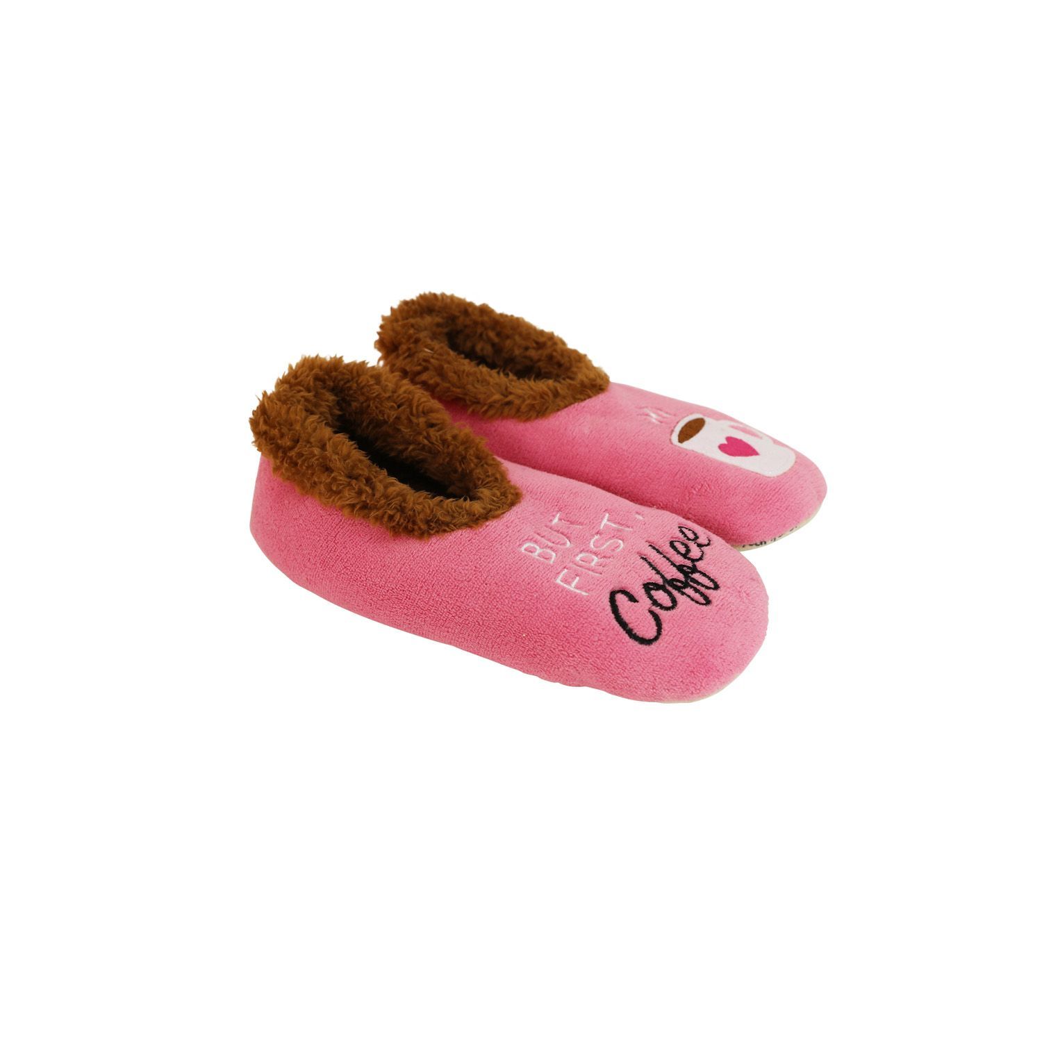 Slumbies But First Coffee Pairables Slippers (S) image