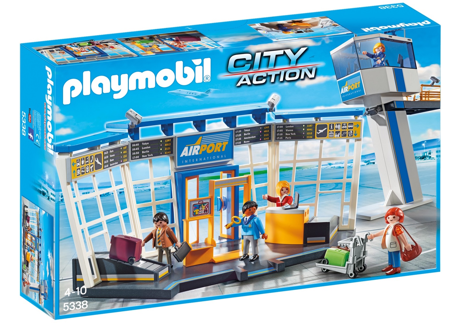 Playmobil: City Action - Airport with Control Tower image