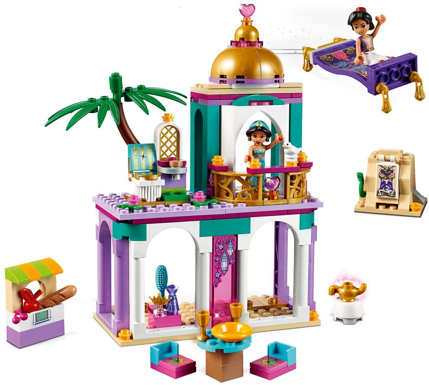 LEGO Disney - Aladdin & Jasmine's Palace Adventures (41161) image