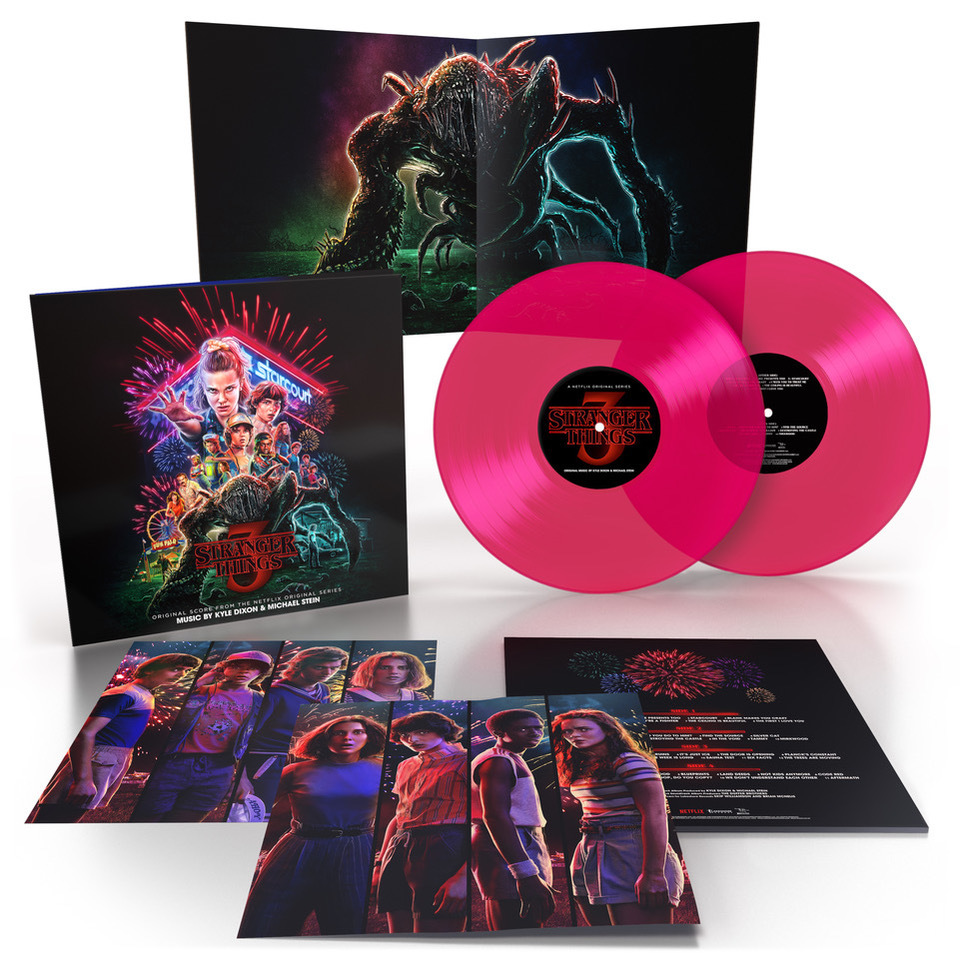 Stranger Things 3 - Neon Vinyl (Netflix OST) by Kyle Dixon & Michael Stein image