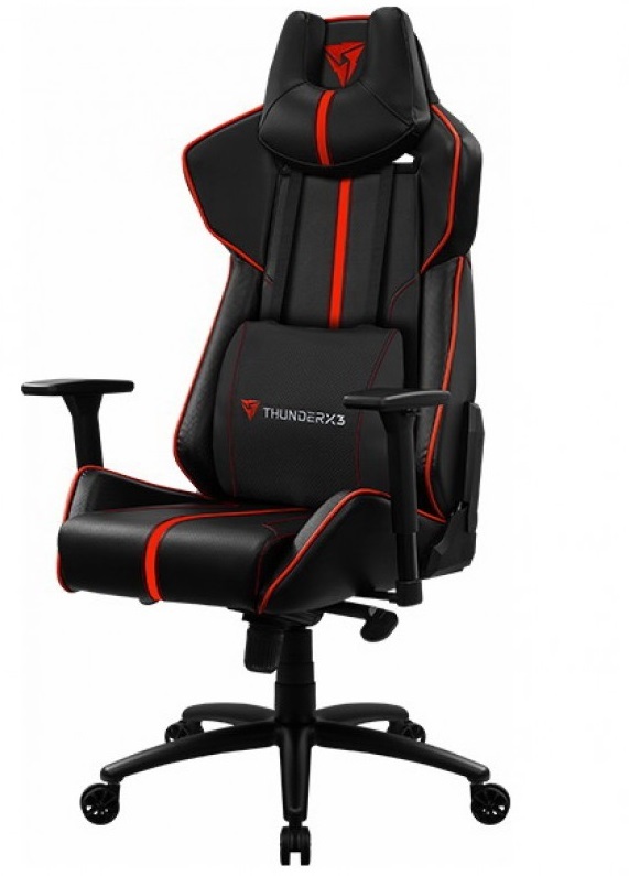 ThunderX3 BC7 Breathable Pinhole Gaming Chair (Black & Red) for image