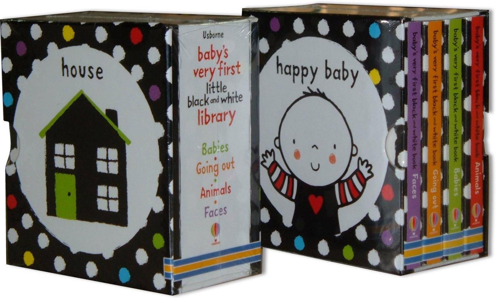 Baby's Very First Black and White Little Library Boxed Set on Hardback