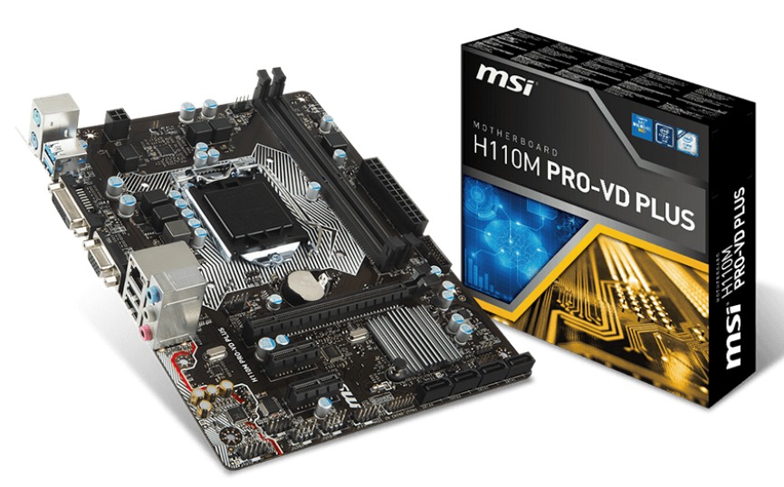 MSI H110M Pro-VD Plus Motherboard image