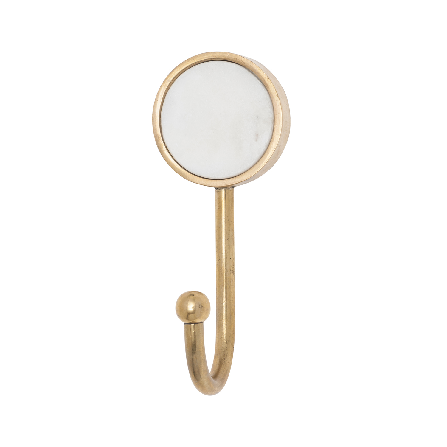 General Eclectic: Marble Hook - White image