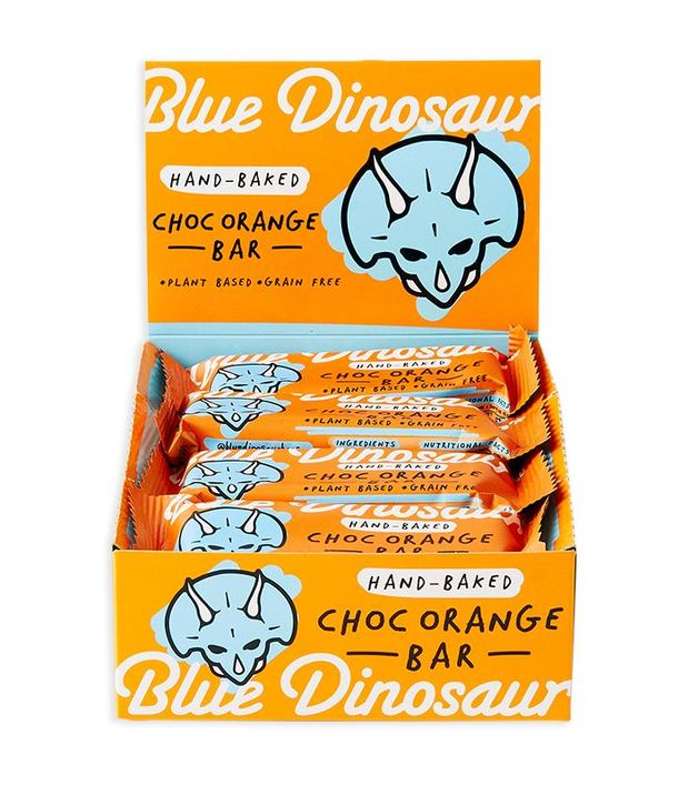 Buy Blue Dinosaur Paleo Bars Chocolate Orange (Box of 12) at Mighty