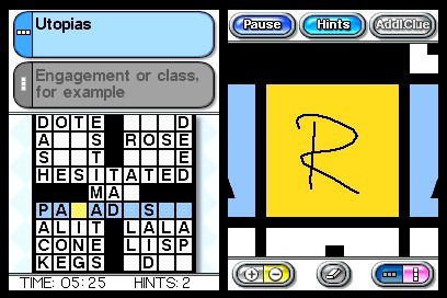 Crosswords DS on DS