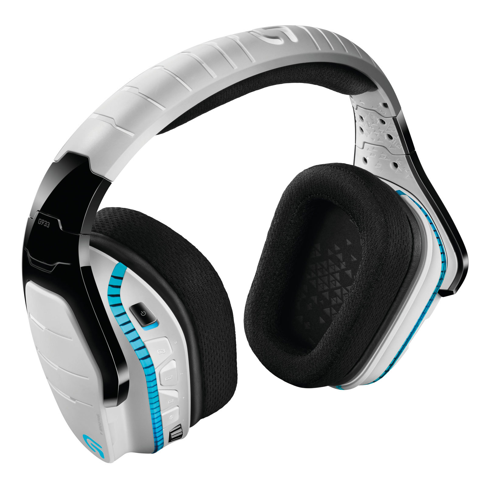 Logitech G933 RGB Wireless 7.1 Gaming Headset - White