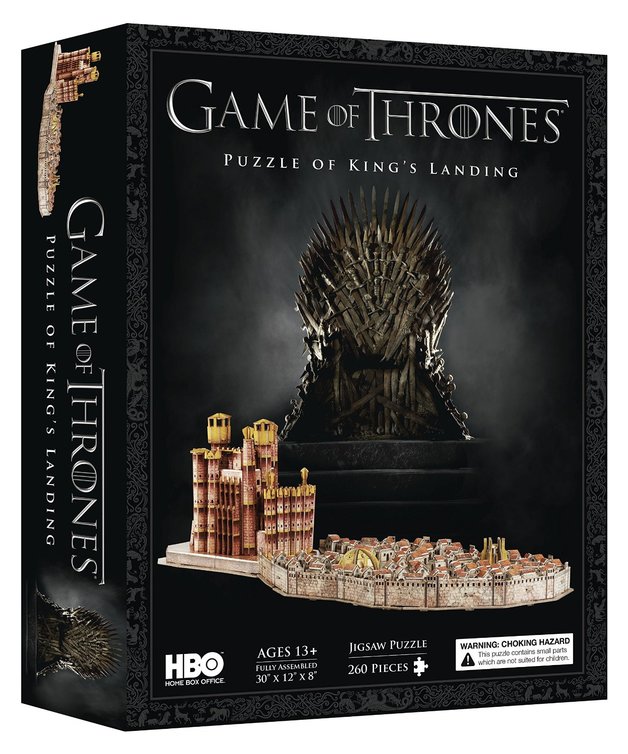 Game of Thrones: Kings Landing - 4D Cityscape Puzzle (260pc)