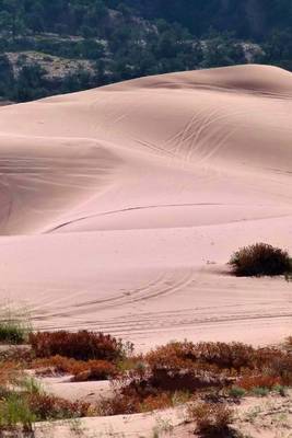 The Pink Sand Dunes in the Utah Desert on Paperback by Unique Journal