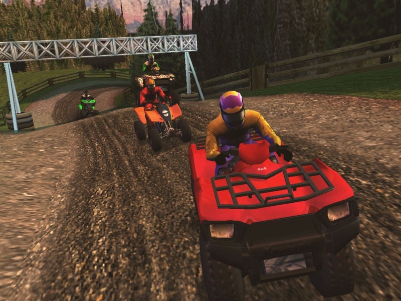 Kawasaki Quad Bikes on Wii