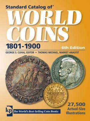 "Standard Catalog of" World Coins - 1801-1900 by Colin R. Bruce image