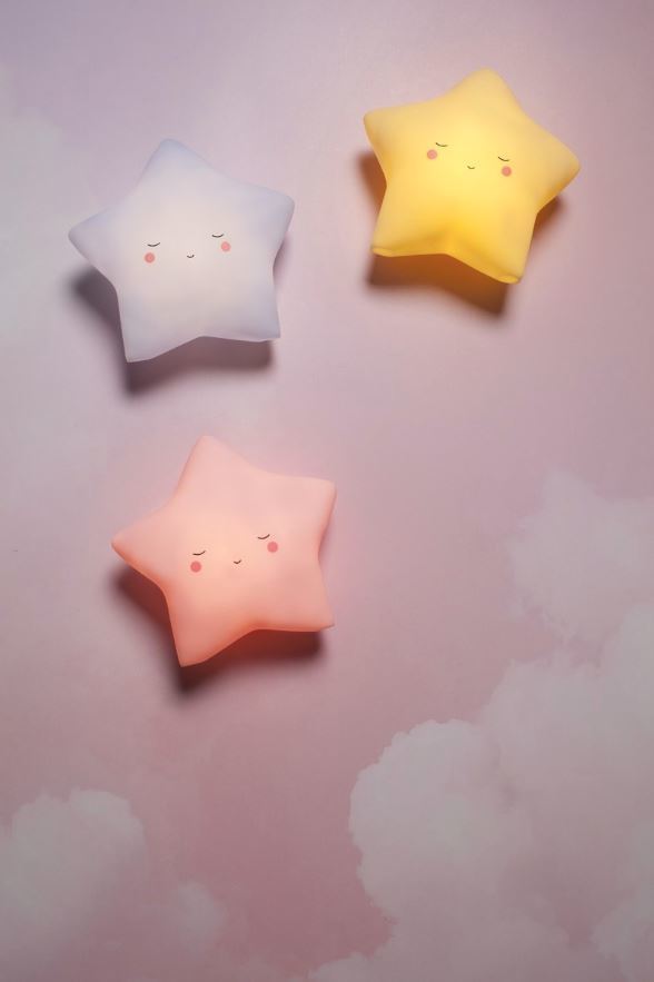 Wall Night Light - Yellow Star