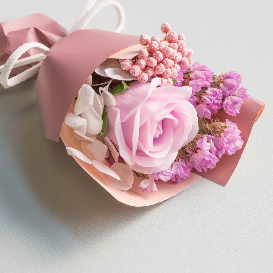 Floral Bouquet Box - Light Purple image