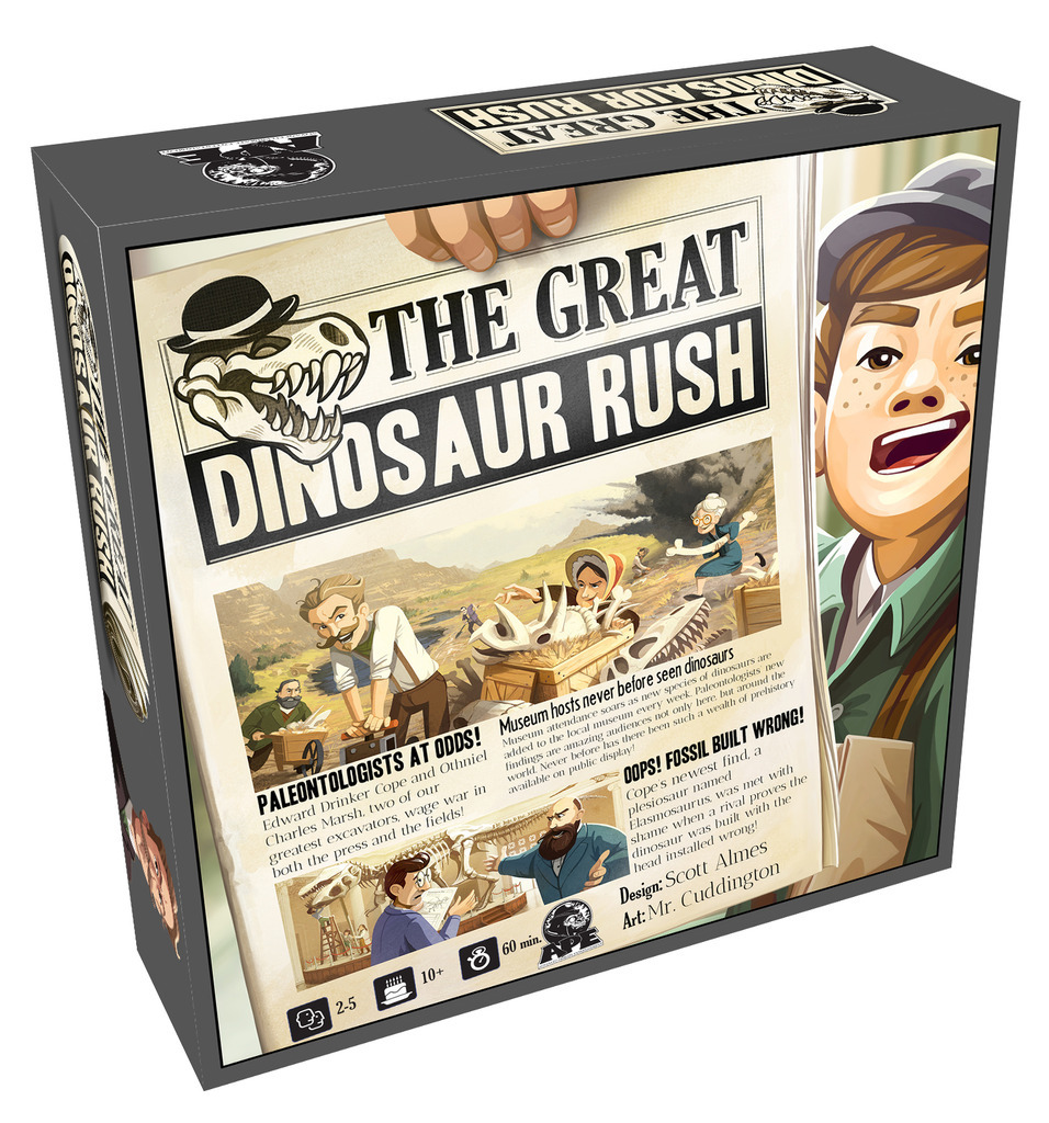 The Great Dinosaur Rush - Board Game image