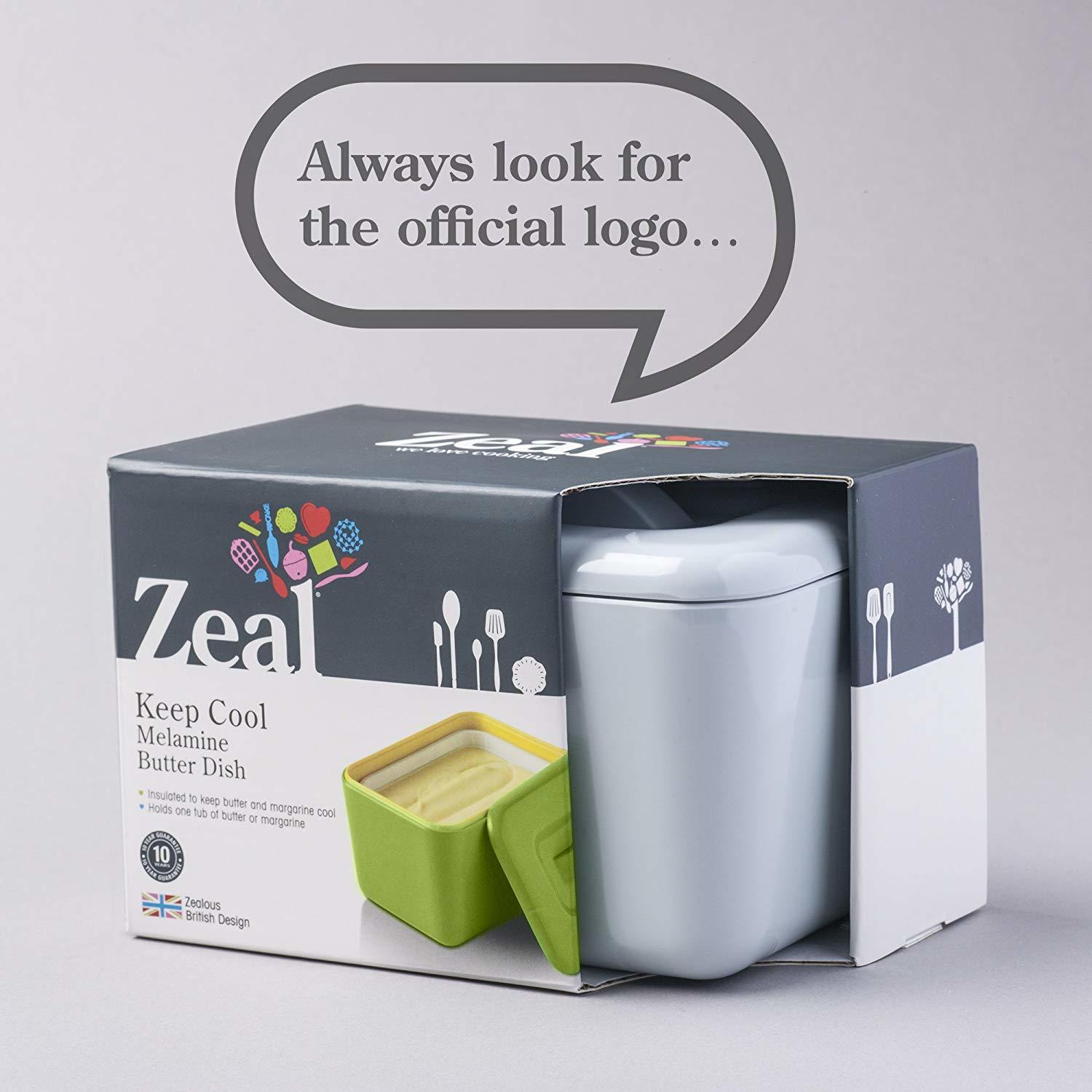 Zeal Butter Dish Blue at Mighty Ape NZ