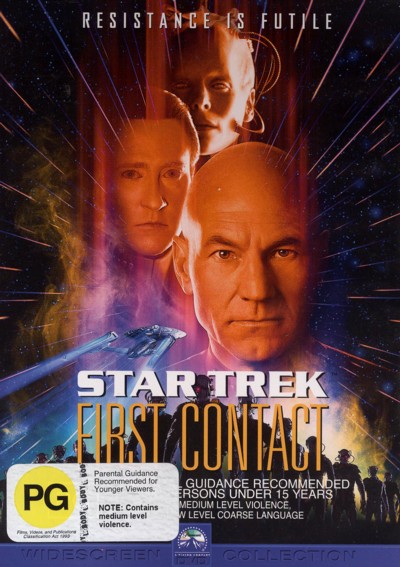 Star Trek 08 - First Contact on DVD image