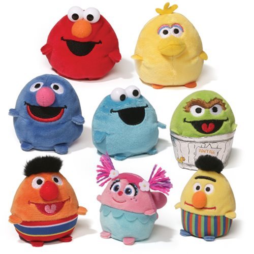 Sesame Street: Egg Friends - 3" Plush (Assorted Designs)