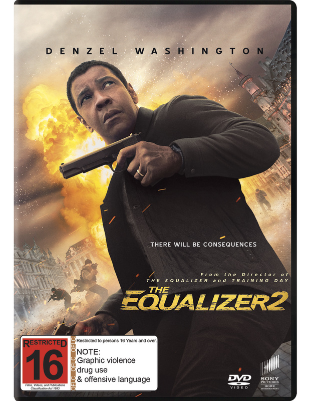 The Equalizer 2 on DVD