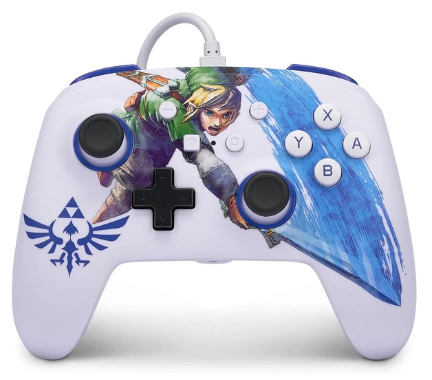 Nintendo Switch Enhanced Wired Controller (Master Sword Attack) on Switch