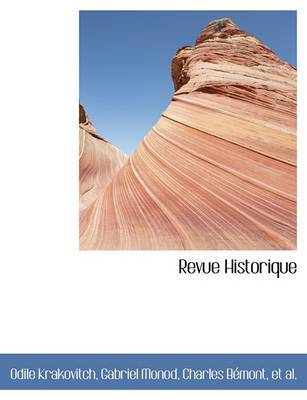 Revue Historique by Gabriel Monod Charles BAcmo Krakovitch image