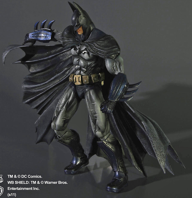 Batman Arkham Asylum Play Arts Action Figure - Batman