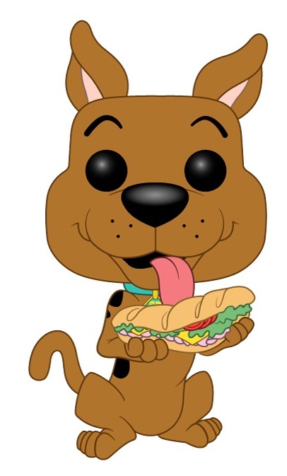 Scooby Doo (with Sandwich) - Pop! Vinyl Figure image