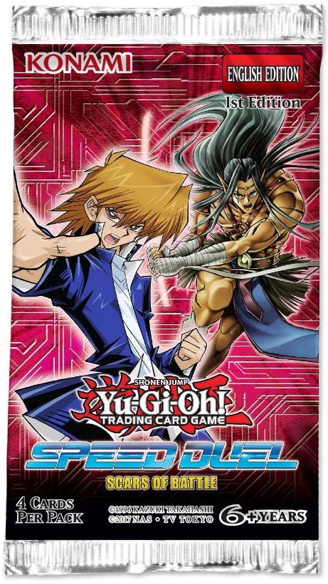 Yu-Gi-Oh! Speed Duel Scars of Battle Single booster image