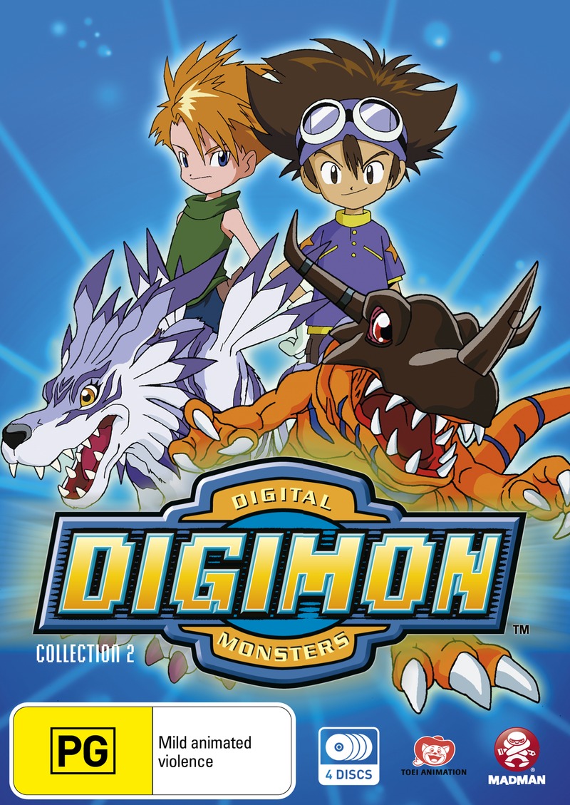 Digimon: Digital Monsters (1999) Collection 2 on DVD