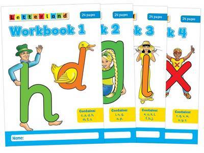 Letterland Workbooks: No. 1-4 image