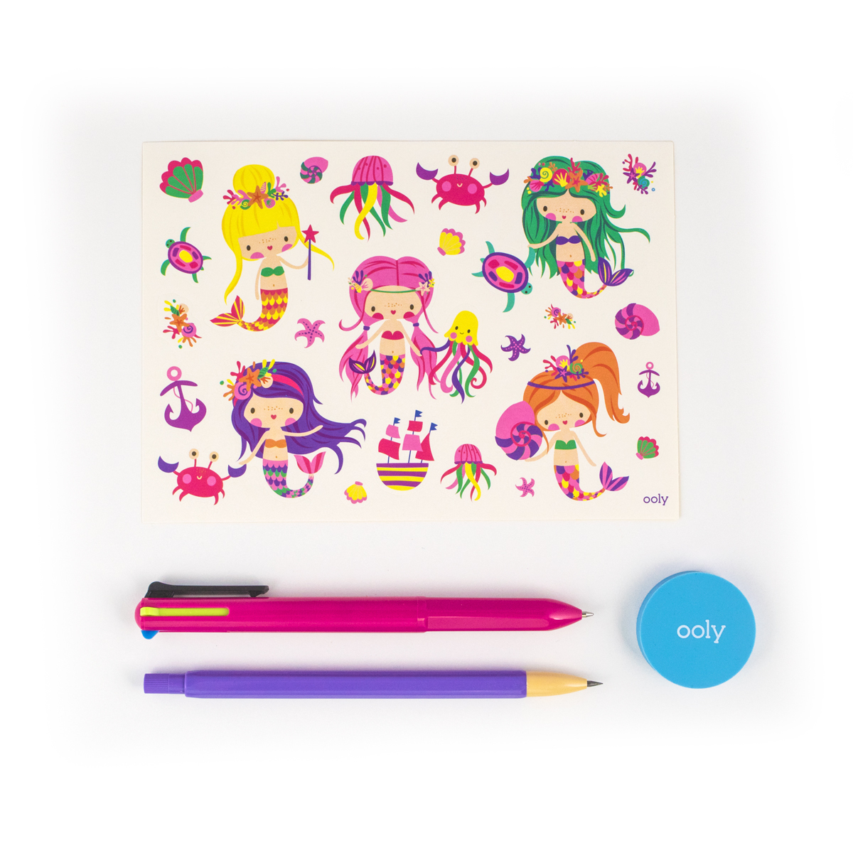 Magical Mermaids: On The Go - Stationery Kit