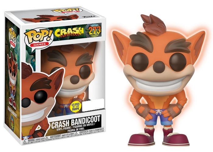 Crash Bandicoot (Glow) - Pop! Vinyl Figure