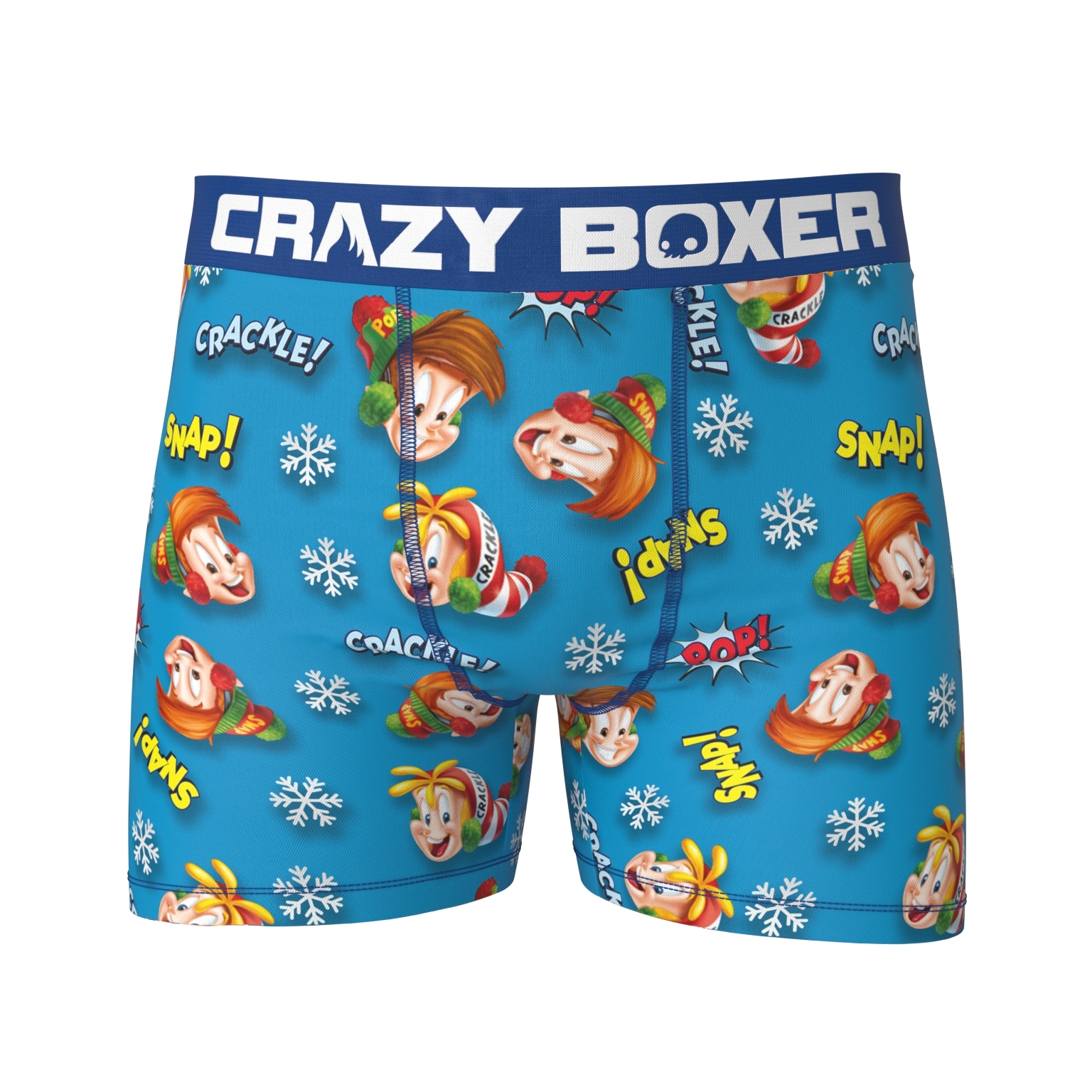Crazy Boxer Fun Pack 3 Pack Boxer Briefs (Kellogs) Large at