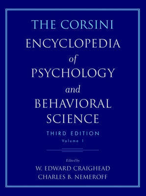 The Corsini Encyclopedia of Psychology and Behavioral Science: v. 4 by Raymond J. Corsini image