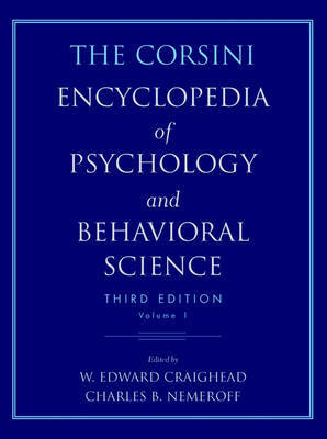 Corsini Encyclopedia of Psychology and Behavioral Science image