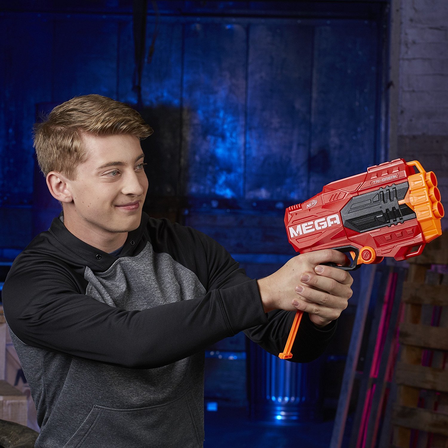 Nerf Mega - Tri Break Blaster