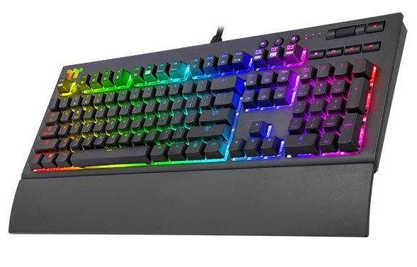 Thermaltake TT Premium X1 Cherry MX Silver Keyboard for PC image