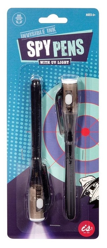 IS Gift: Invisible Ink Spy Pens – with UV Light