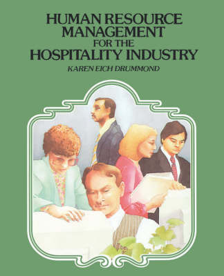 Human Resource Management for the Hospitality Industry by Karen Eich Drummond image