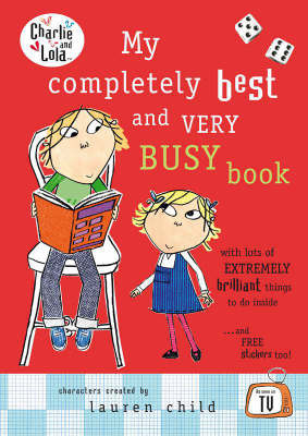 My Completely Best and Very Busy Book on Hardback by Lauren Child