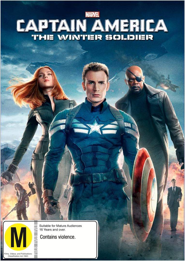 Captain America: The Winter Soldier on DVD image