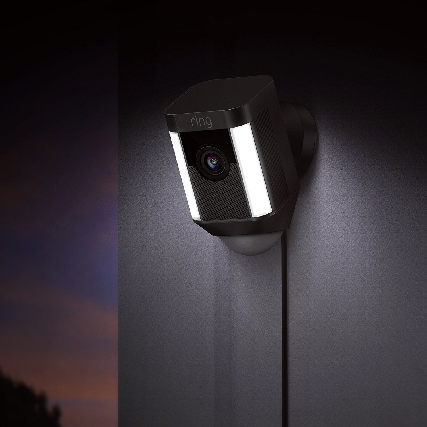 Ring: Spotlight Wired Camera - Black image