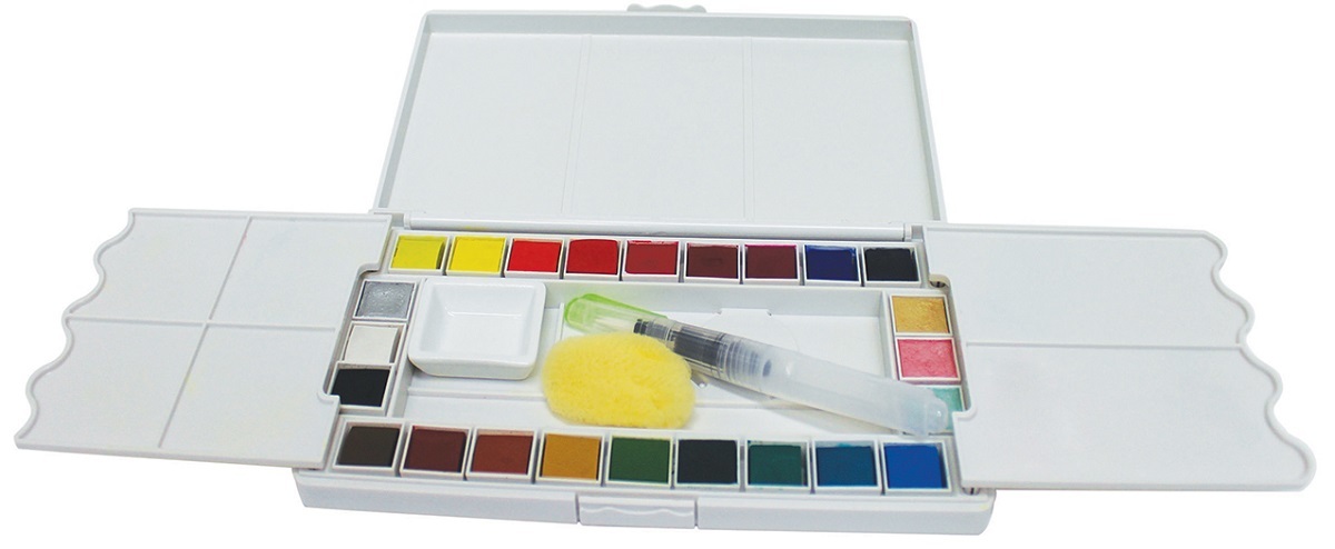 Jasart: Voyager Watercolour Travel Set (24)