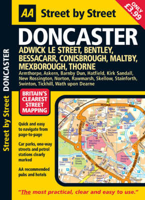 Doncaster Street by Street on Paperback