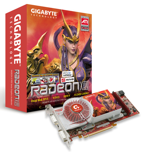 Gigabyte GB X1900XTX 512MB PCIE image