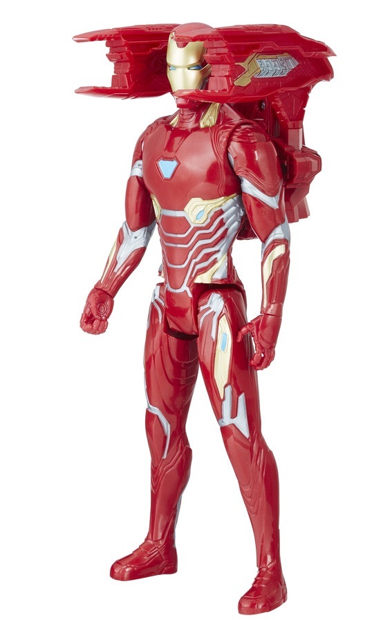 Avengers Infinity War: Power FX Iron-Man - 12" Titan Hero Figure image