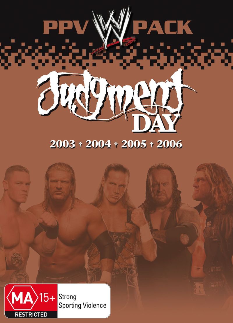 WWE - Judgment Day: PPV Pack (4 Disc Box Set) on DVD image